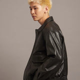 JE LAMB LEATHER A-2 JACKET