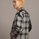 GA CHECK＆SUEDE SEPARATE SHIRTJKT