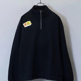 FOTL×JM-Logo Half zip Sweat
