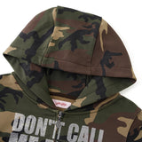 SupBaby by SUPPLIER/サプベイビー バイ サプライヤー Camouflage Not Your Baby Cropped Zip Hoodie