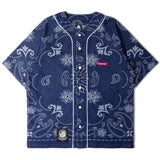 【GALFY×GALLIS ADDICTION】安定の別注デニムベースボールSSシャツ