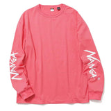 NANGA ECO HYBRID SLV LOGO L/S TEE