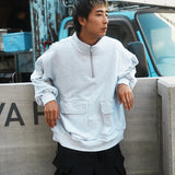 JE-MILITARY HALF ZIP
