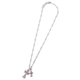 GA Fam Cross Stone Necklace