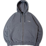 FIRST DOWN LOGO HOODED ZIP SWEAT