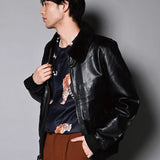 JE-HOUSTON・G-1 LEATHER JACKET