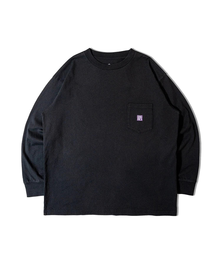 GUNG HO WORKERS POCKET LS TEE