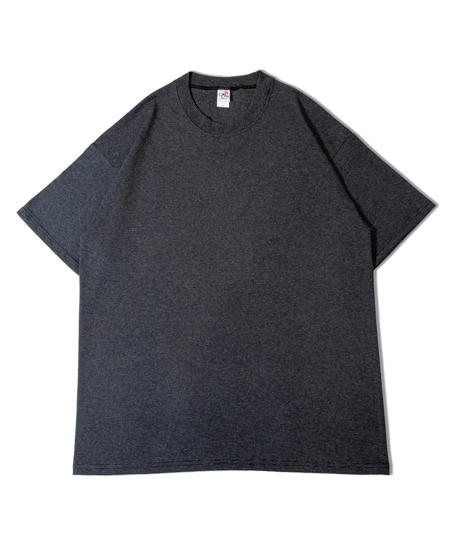 WEB限定 Cal Cru/カルクルー Adult 1/16 microstripe-TEE