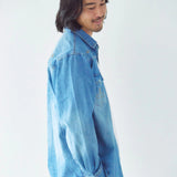 JE-STUDS DENIM LS SHIRTS