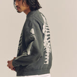 Vanson/RITZ Bone Crew Neck
