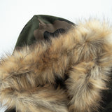 SUPPLIER/サプライヤー Faux Fur Cross Zip Hoodie