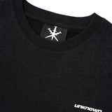 Unknown London/アンノウン ロンドン Outline Cross Rhinestone SS Tee