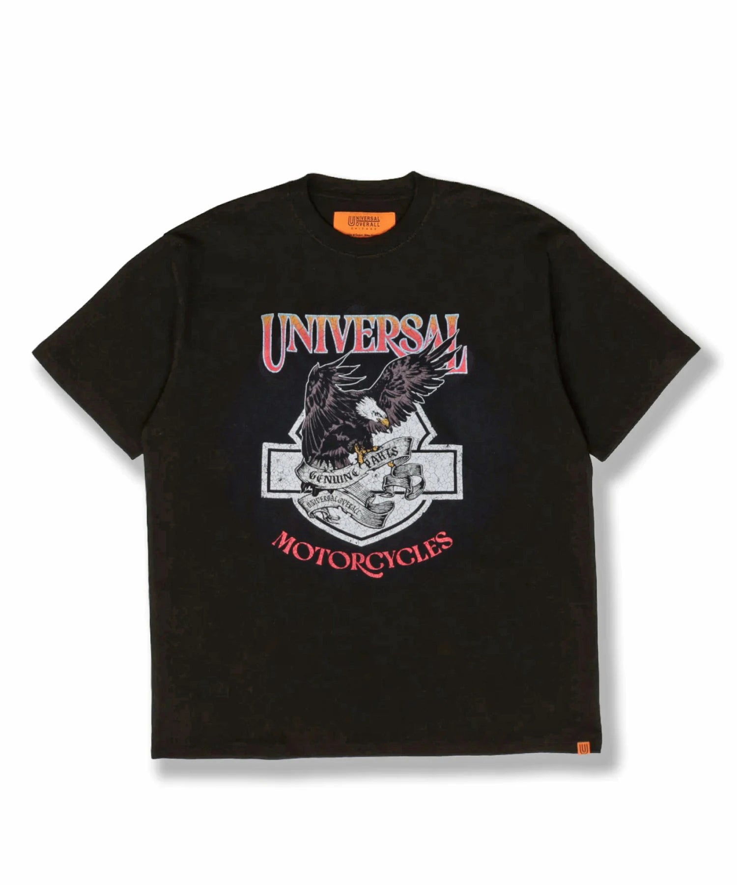 UNIVERSAL OVERALL/ユニバーサルオーバーオール S/S PRINT T-SHIRT