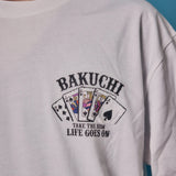 BAKUCHI/バクチ ポーカー SS TEE