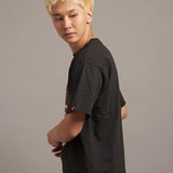 B-TRS PARIS/JPN PRINT&LINESTONE SS TEE