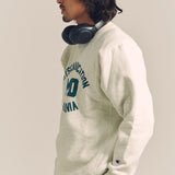 CH-REVERSE WEAVE CREW NECK SWEAT