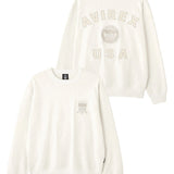 AVIREX/アヴィレックス SIGNATURE VARSITY LOGO SWEAT