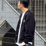WEB限定 RVCA WORK SCRIPT CARDIGUN