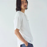 Schott/ショット TIME TESTED OVER FOUR GENERATIONS EMB. HENLEY SS T-SHIRT
