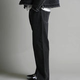 JE-FRINGE DENIM PANTS