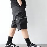 GA SHINY CARGO SHORTS