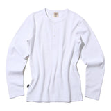 AVIREX/アヴィレックス DAILY RIB L/S HENLEY NECK T-SHIRT