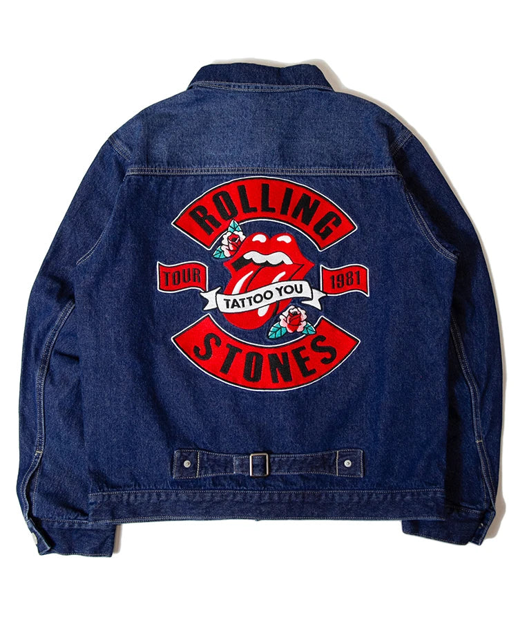 【THE ROLLING STONES×JACKROSE】- TATTOO YOU DENIM BLOUSON