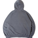 FIRST DOWN LOGO HOODED ZIP SWEAT