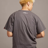B-TRS PRINT&LINESTONE SS TEE