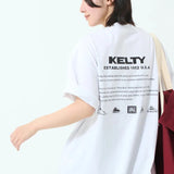 KELTY/ケルティ BACK HISTORY LOGO S/S T-SHIRT