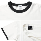 HOUSTON- MICKEY PRINT　RINGER　S/S TEE