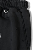 VANSON×MASTERMIND WORLD/バンソン×マスターマインドワールド ダメージ 裏毛ロングパンツ