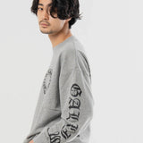 GA Cross 刺繍-Print Crew