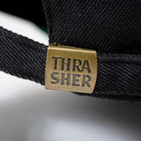 THRASHER FLAME LOGO 6P CAP