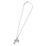 GA Fam Cross Stone Necklace