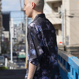 LV 総柄とろみSSシャツ