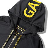 GA BACK-LOGO ZIP HOODIE