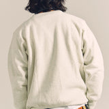 CH-REVERSE WEAVE CREW NECK SWEAT