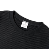 SEABEES/シービーズ TCワッフル クルーネック・LSTEE