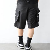 GA SHINY CARGO SHORTS