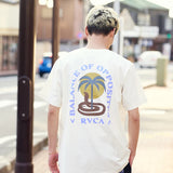 WEB限定 RVCA COBRA MIRAGE SS/ルーカ 半袖Tシャツ