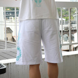 GA Color 刺繍&Print Shorts
