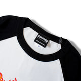 THRASHER FLAME BASEBALL TEE
