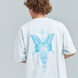 GA Glitter Butterfly 刺繍 SS Tee