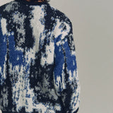 JE スプラッシュジャガードクルーニット