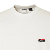 NANGA ECO HYBRID BOX LOGO EMBROIDERY L/S TEE