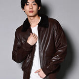 JE-HOUSTON・G-1 LEATHER JACKET