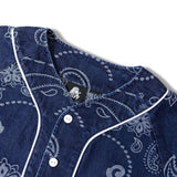 【GALFY×GALLIS ADDICTION】安定の別注デニムベースボールSSシャツ