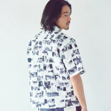 Philip Lumbang/フィリップ・ランバン JIMMY'Z  総柄オープンカラー半袖シャツ