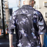 LV 総柄とろみSSシャツ